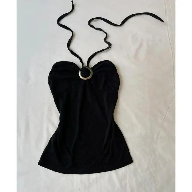 American style slimming pleated hem bow tie