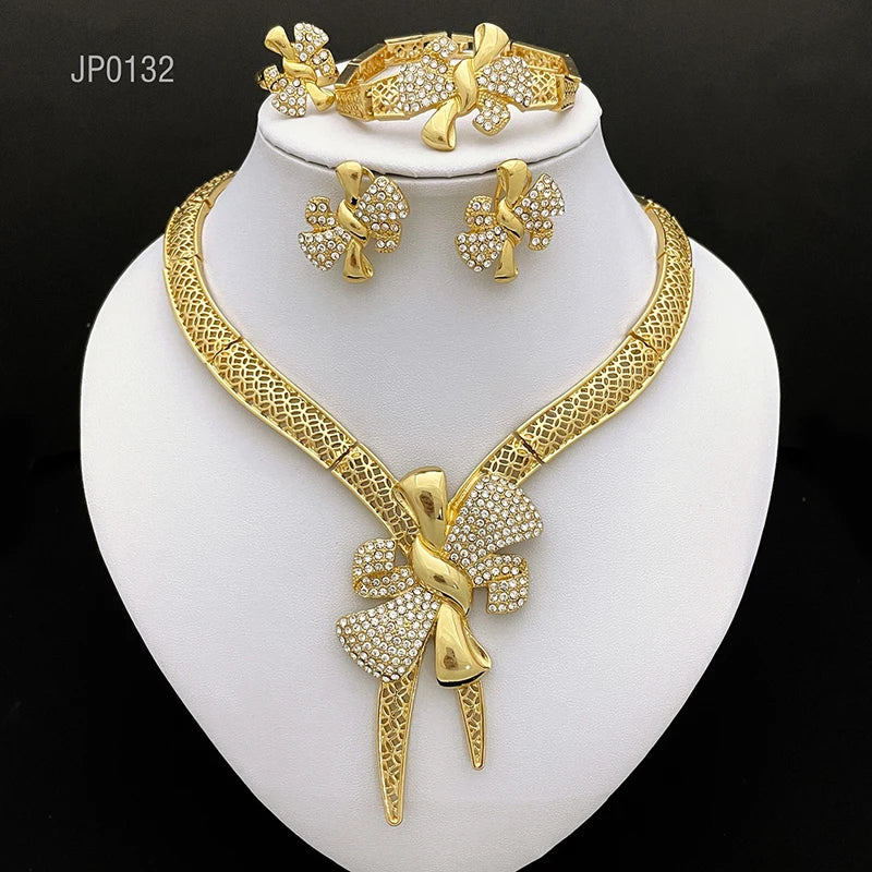 Plated Women Jewelry Set