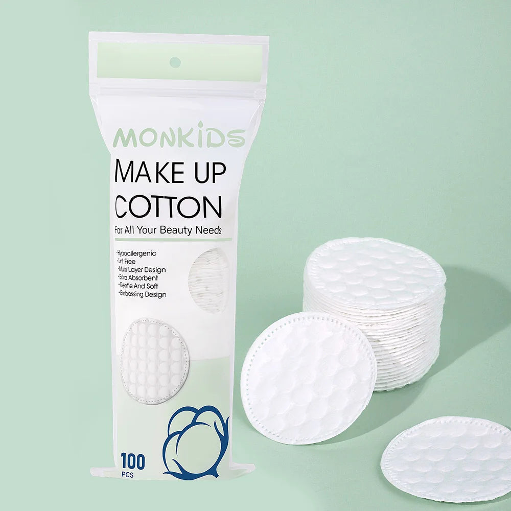 Soft and Breathable round cotton pad