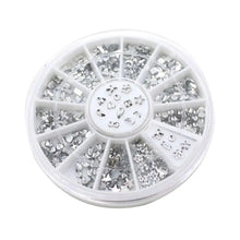 Rhinestone nail stickers star flower heart glitter decal set