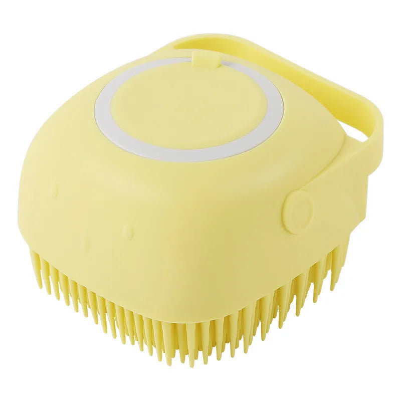 Silicone Shampoo Bath Brush Massage Comb