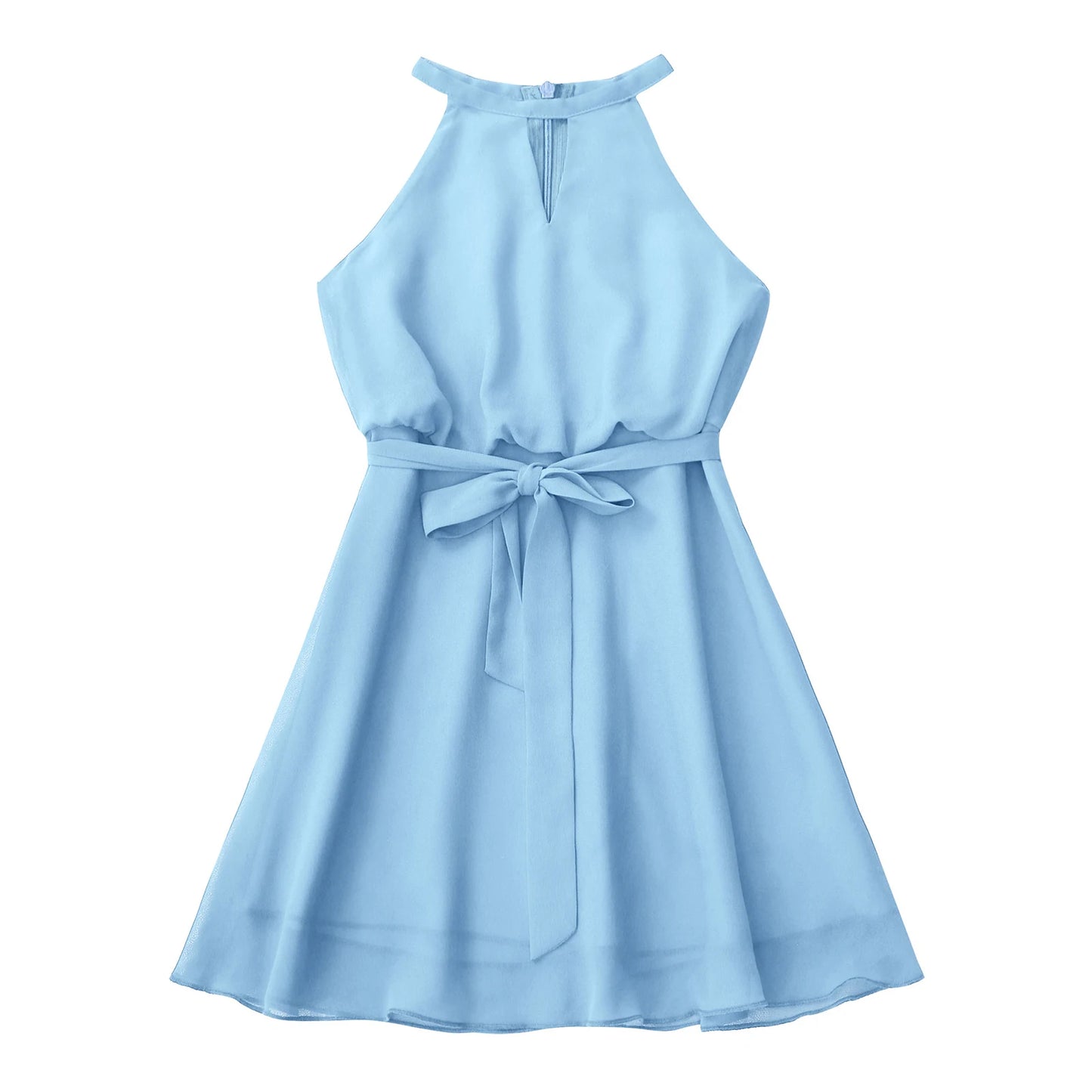 Summer Kids Dresses for Girls  Children's Chiffon Flower Girls Dress Pageant Wedding Party First Communion Dress filles robes
