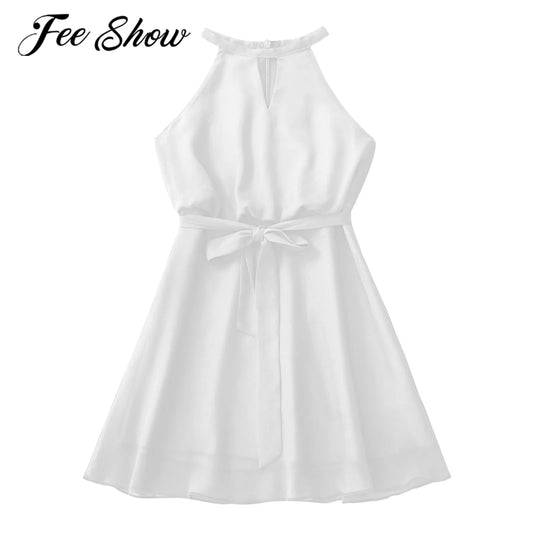 Children's Chiffon Flower Girls Dress