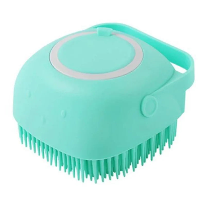 Silicone Shampoo Bath Brush Massage Comb