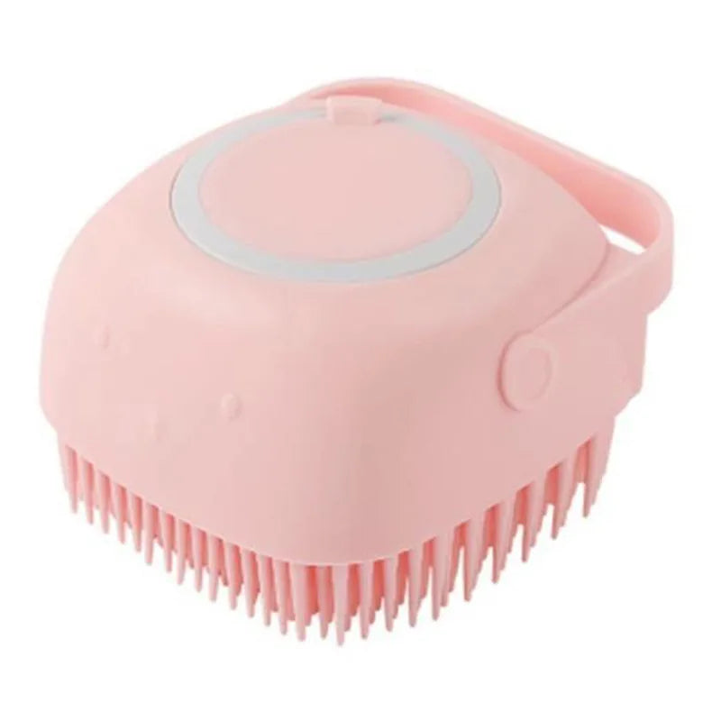 Silicone Shampoo Bath Brush Massage Comb