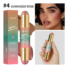 Headed Bronzer Blush for Cheeks/ Eyes Lips