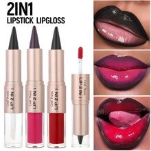 Tapered Lip Liner Contour Pencil Double Head Mirror Plumping Lip