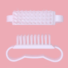 nail cleaning brush – 5pcs soft plastic nail art manicure tool set