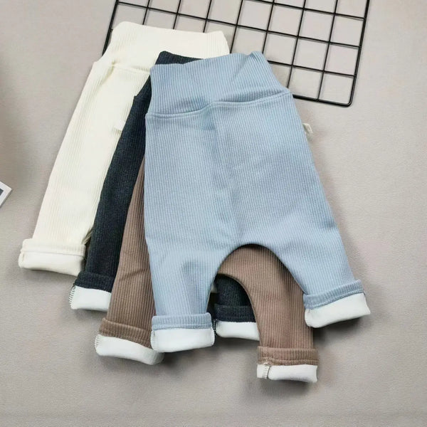 Baby thermal leggings for autumn and winter outfits