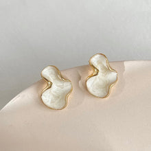 abstract stud earrings for women – party gift jewellery