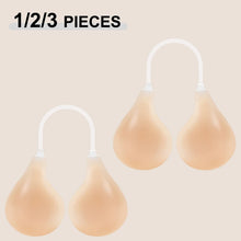 1/2/3 Pc Summer Silicone Invisible Bra Women With Shoulder Strap Push Up Neck-hanging Chest Petals Female Adhesive Breast Petals