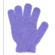 exfoliating mitt glove – bath scrub gloves for body massage and skin care
