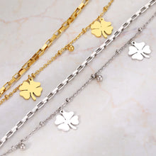 Stainless Steel Bracelets Clovers