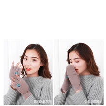 Plush Fingerless Gloves