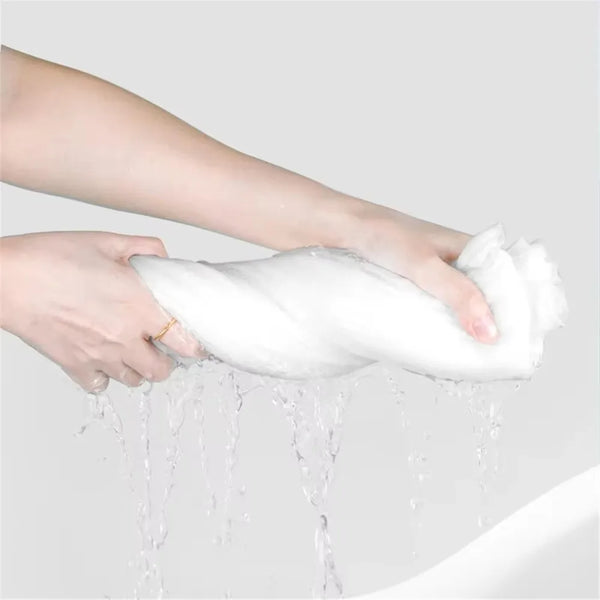 disposable travel towels – 14 pack compressed face towels 24x30cm