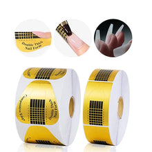 nail forms for extension – UV gel building stencil French tips