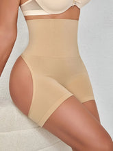 Women's High Waist Seamless Tight-Fitting Slimming Hollow Out Shapewear Shorts Tummy Control Butt Lifting Breathable Body Shaper