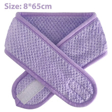 Makeup Headband Soft Fleece Face Wash Towels