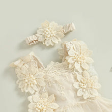 Sleeveless baby bodysuit worn by a baby girl