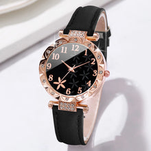 Rhinestone Heart Watch & Bracelet