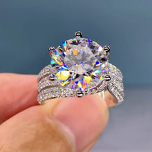 Oval Pigeon Egg Cube Zirconia Ring