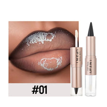 Tapered Lip Liner Contour Pencil Double Head Mirror Plumping Lip