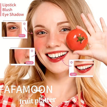 Fruity lip tint close-up showing non-stick water gloss texture.