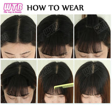 Crochet bangs wig available at Her Wardrobe & Beyond.