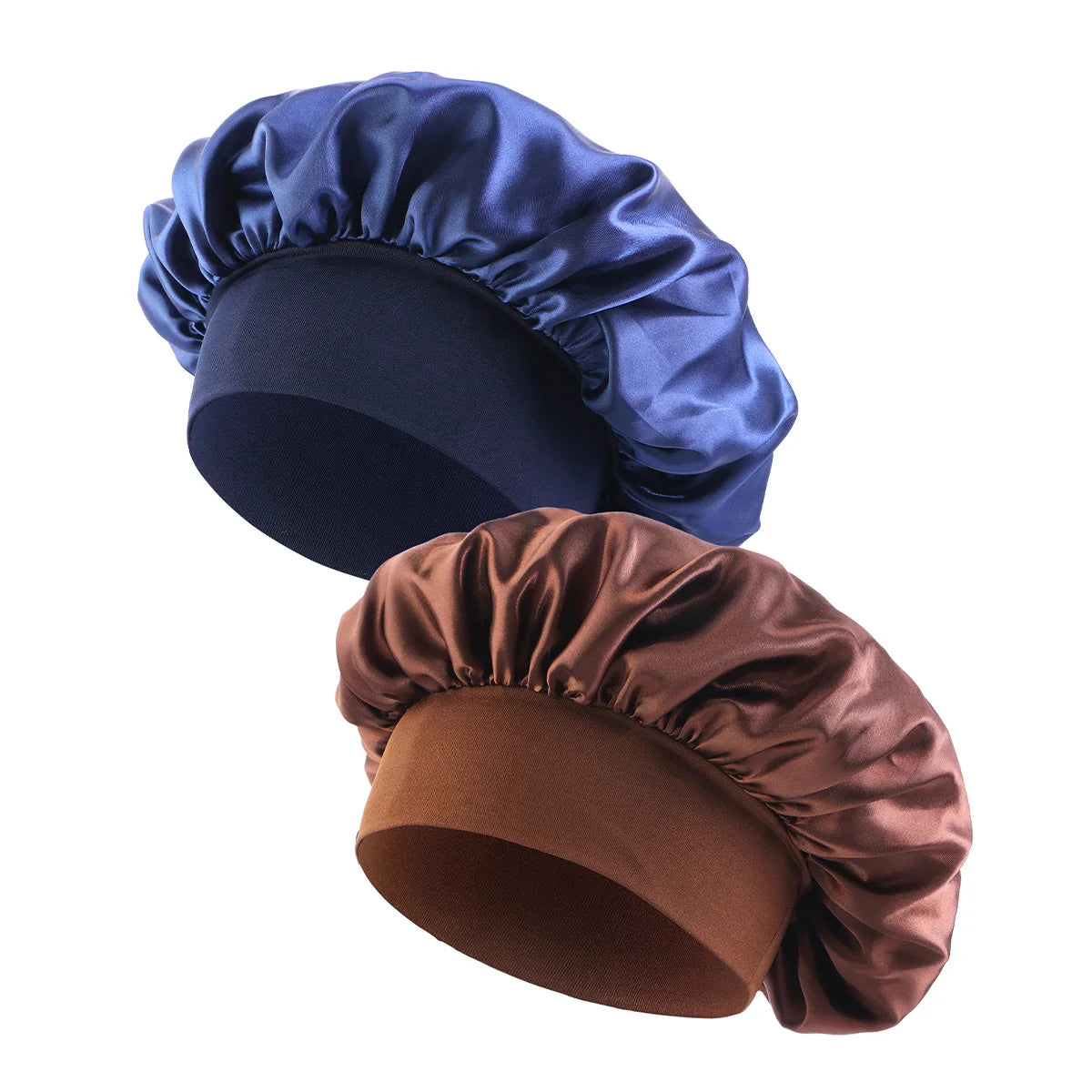 Satin Wide Brim Nightcap