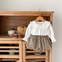 Baby girl 2 piece outfit worn by a little girl
