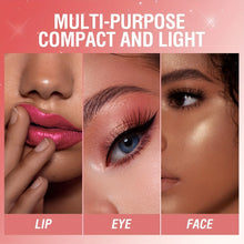 Pearl lipstick sparkling glitter finish for a glamorous night look.