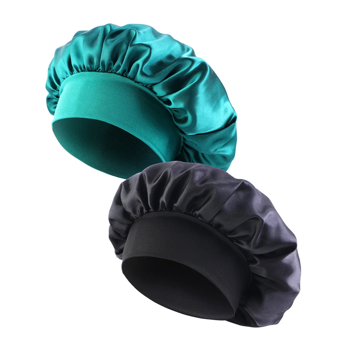 Satin Wide Brim Nightcap