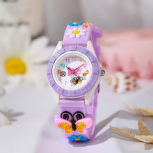 girls quartz wristwatch – butterfly digital casual sports kids watch