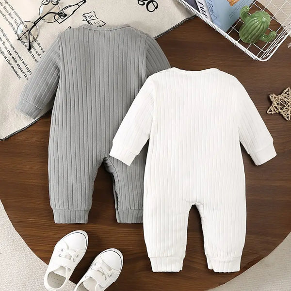 Baby long sleeve jumpsuit for newborn boys and girls