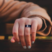 Simple Trend Funny Finger Stickman Ring Hip Hop Doodle Rings For Man Couple Party New Gifts Jewelry