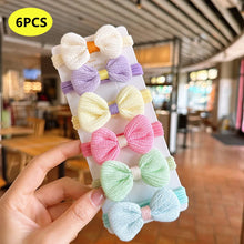elastic hair bands for girls – flower style hair rings party set