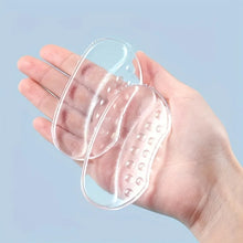 heel grips for shoes – invisible anti-chafing heel pads front view