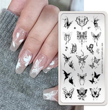 Nail stamping plates animal print patterns for bold nail art looks