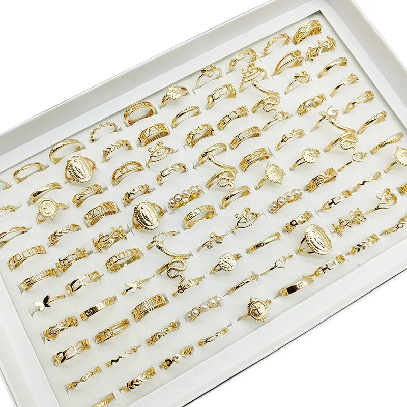 Gold Color Finger Rings
