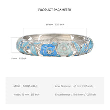 Floral Enamel Bracelets