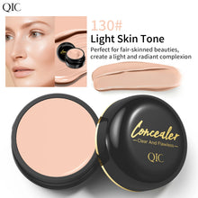 Full coverage concealer waterproof sweat-proof long-lasting formula.