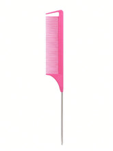 stainless steel hair comb for wigs – fine teeth close up