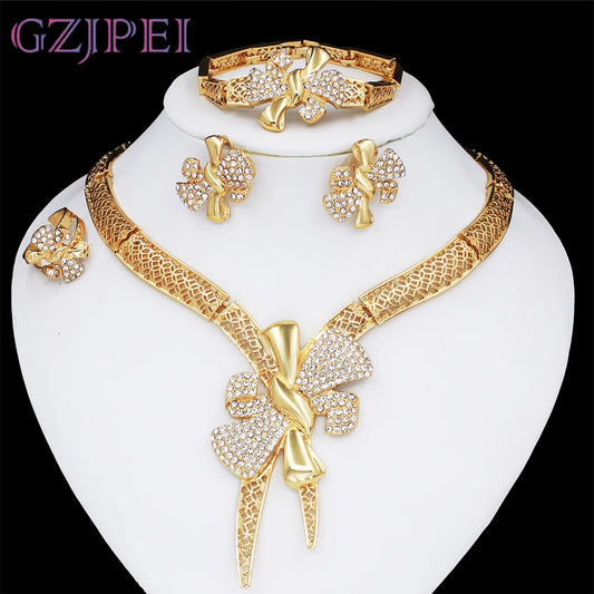 Gold Plated Jewelry Set