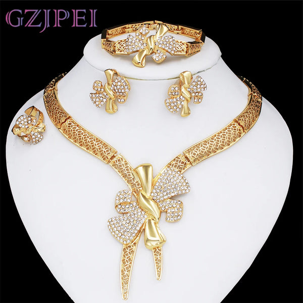 Gold Plated Jewelry Set