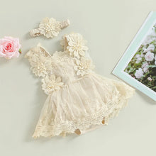 Sleeveless baby bodysuit worn by a baby girl