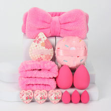 Embroidered Powder Puff Headband