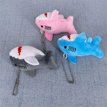 shark plush toy – 8cm small plush shark doll in 3 colours