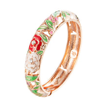 Floral Enamel Bracelets