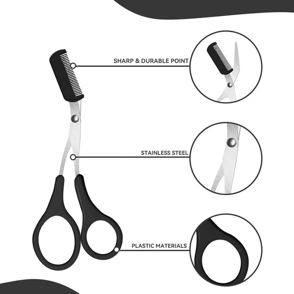 Eyebrow Trimmer Scissors