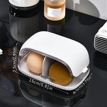 Transparent Makeup Sponge Holder Dustproof